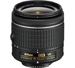 Nikon AF-P DX NIKKOR 18-55mm f/3.5-5.6G VR - F-mount
