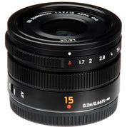 Panasonic Leica DG Summilux 15mm f/1.7 ASPH - MFT-mount