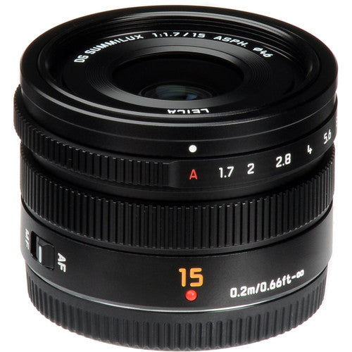 Panasonic Leica DG Summilux 15mm f/1.7 ASPH - MFT-mount