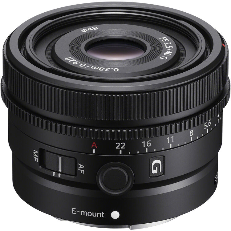 Sony FE 40mm f/2.5 G - E-mount