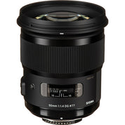 Sigma 50mm f/1.4 DG HSM | Art - F-mount (for Nikon)