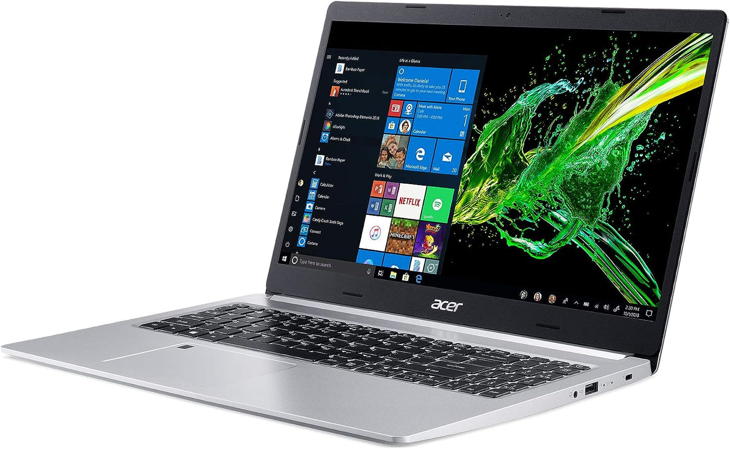 Acer Aspire 5 15.6" (Intel i5-10210U / 8GB /256GB SSD) Pure Silver