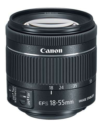 Canon EF-S 18-55mm F4-5.6 IS STM - EF-S mount