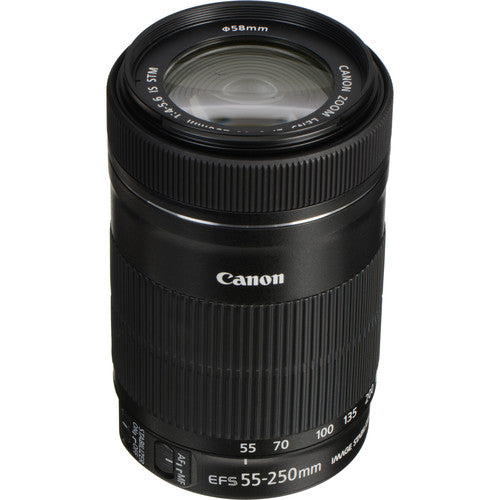 Canon EF-S 55-250mm F4-5.6 IS STM - EF-S mount