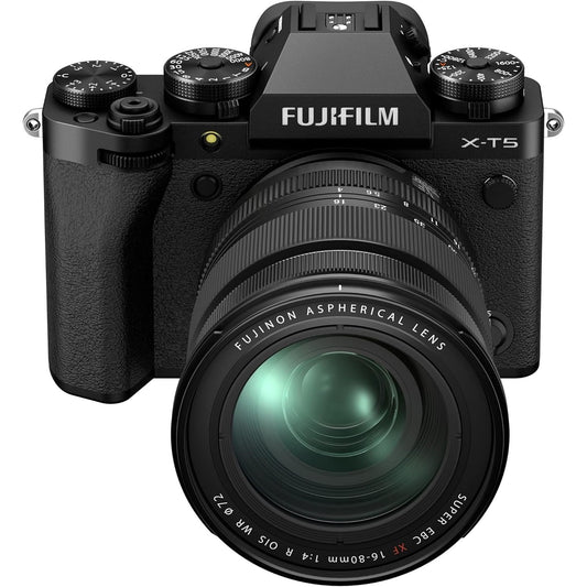 FUJIFILM X-T5 - Black - with 16-80mm Lens