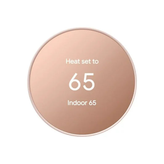 Google - Nest Thermostat (4th Gen) - Sand
