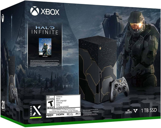 Microsoft Xbox Series X 1TB - Halo Infinite Special Edition