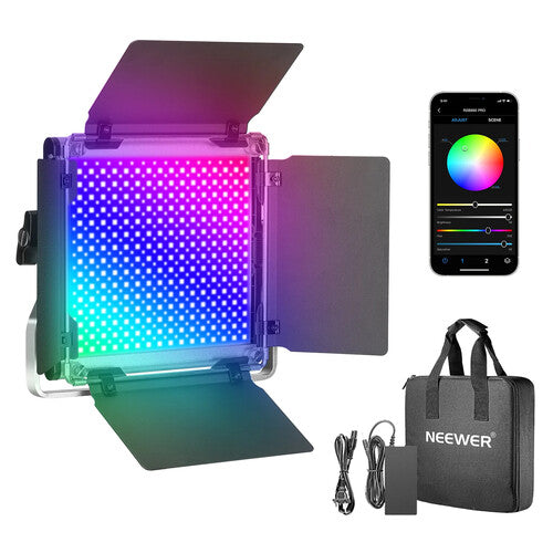 Neewer 660 Pro RGB Smart Metal LED Light (X2)