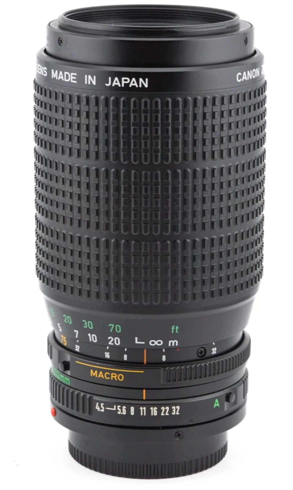 Canon FD 75-200mm f/4.5 Macro - FD-mount