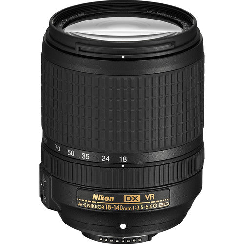 Nikon AF-S DX NIKKOR 18-140mm f/3.5-5.6G ED VR - F-mount