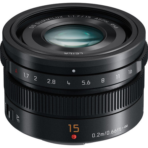 Panasonic Leica DG Summilux 15mm f/1.7 ASPH - MFT-mount
