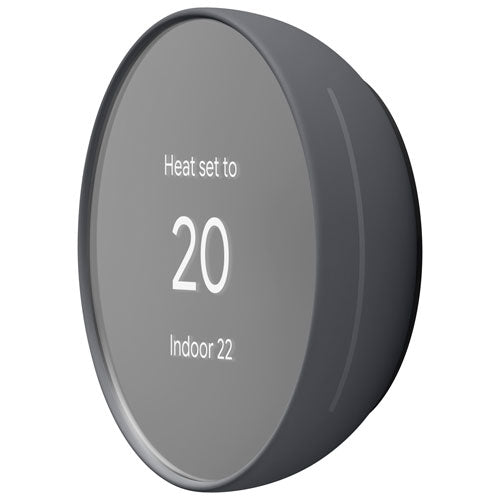 Google - Nest Thermostat (4th Gen) - Charcoal
