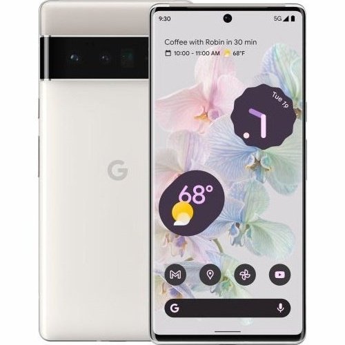 Google Pixel 6 Pro 128GB - Cloudy White (Unlocked)
